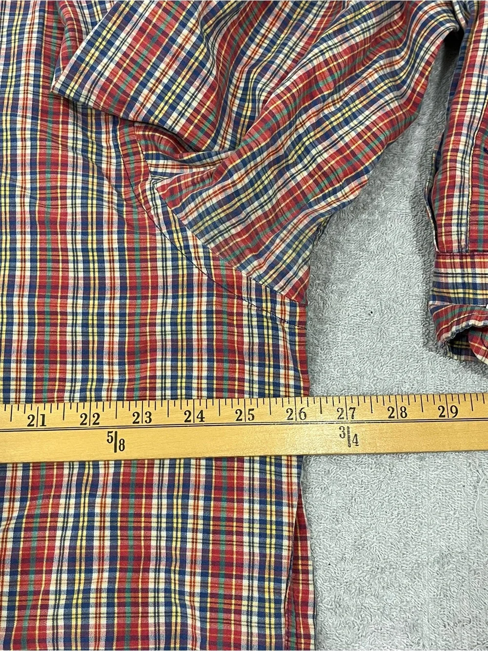 Ralph Lauren Polo long Sleeve Button-Up Shirt 100% Cotton Size XL Preppy